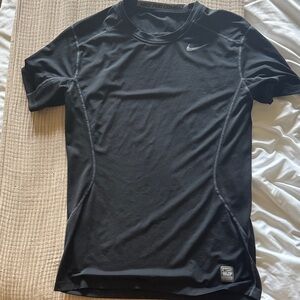 Nike Pro Combat Black Short-Sleeve Shirt